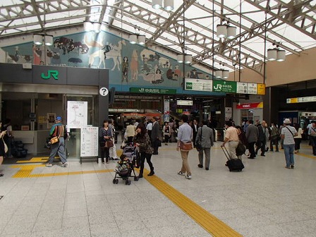 上野駅に到着 中央改札から不忍口方面のueno3153へ 一人旅の旅行記